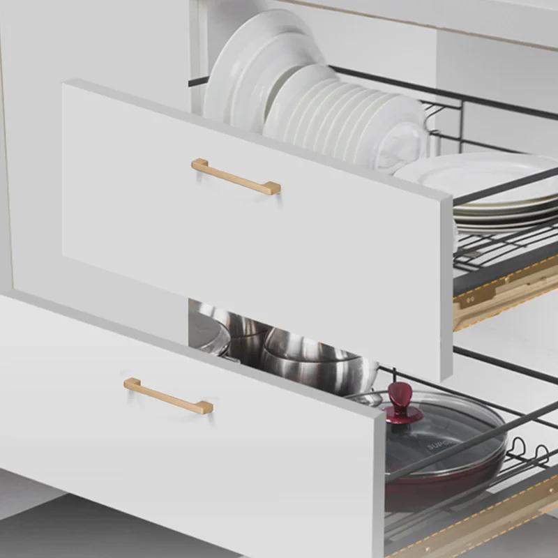 Okali Nordic Gold Handle for Cabinets and Wardrobes