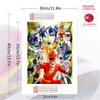 Super Sentai Hero Squad Pattern  3pcs 100% Round Full Drill 5D DIY Diamond Painting Embroidery Cross Stitch Rhinestone Décor