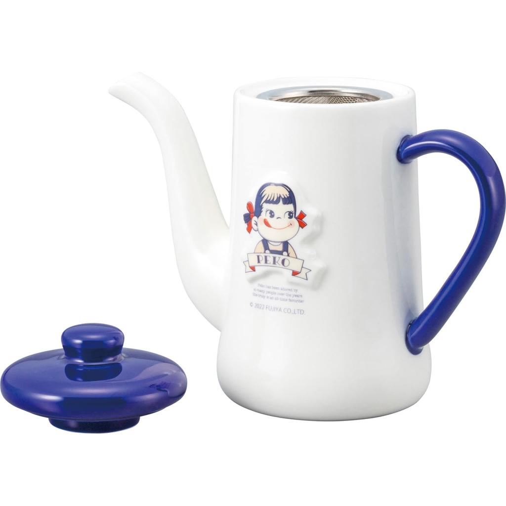 Sun Art Fujiya Peko-chan Teapot, Approx. 400ml, Retro Peko-chan SAN4111