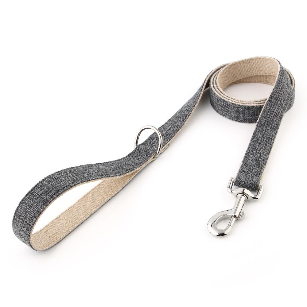 Dog leash Rope dog walking not to slip from hand Dog walking rope for large all sizes dogs Golden retriever leash with handle 122CMx2.0CM