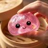 Squishy Dumpling Toy with Light Up Feature in Mystery Box Soft Squeeze Stress Relief Sensory Toy for Kids and Adults Collectible