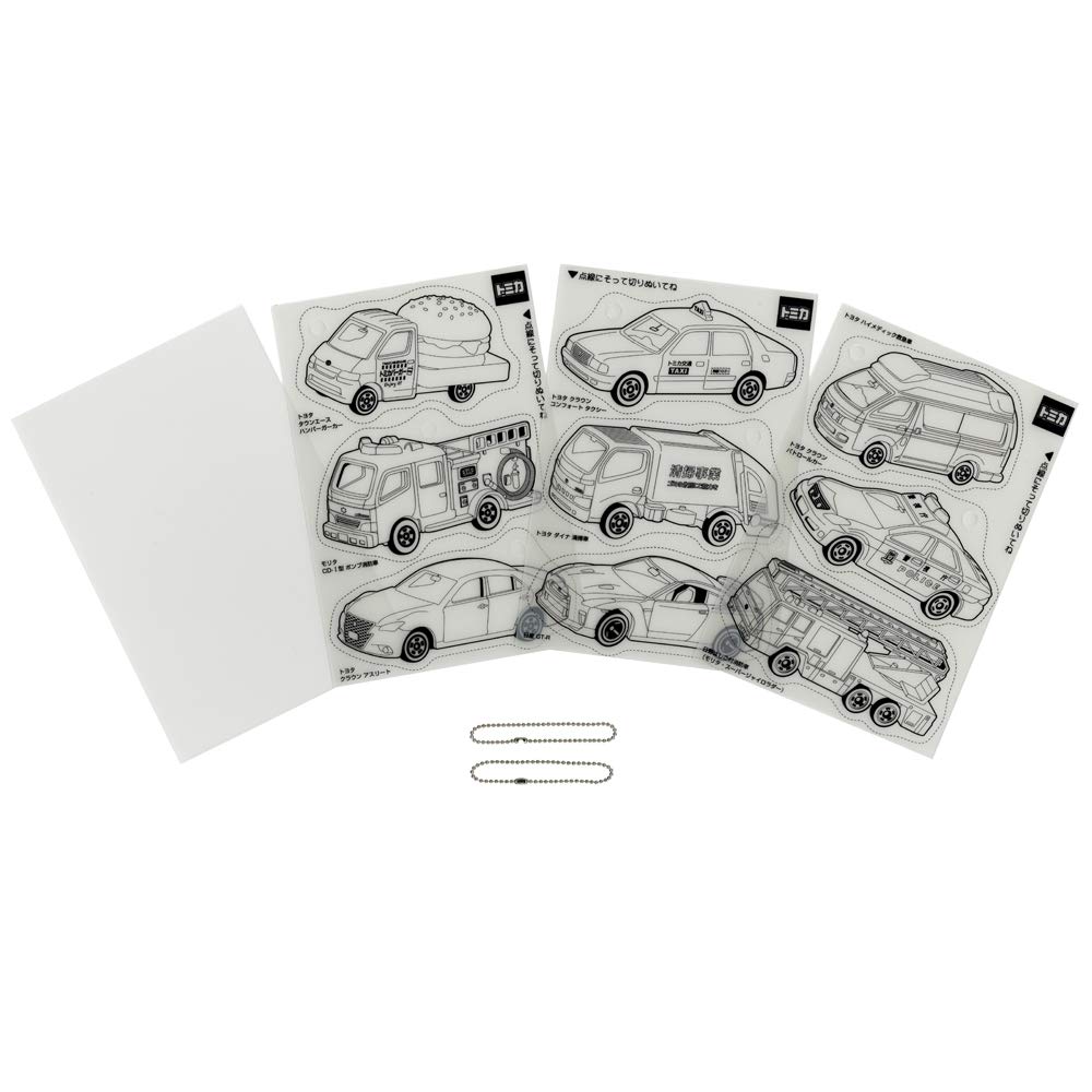 Build your own Plastic Board Town Vehicles by Gincho Sangyo Tomica! Set TT-PSMF