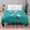 Simon Super Rabbit Throw Blanket Cozy Warm Plush for Winter Soft Comfort for Your Home