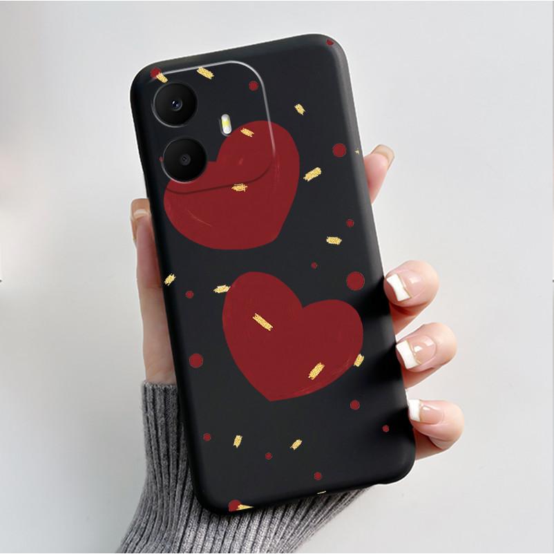 For TCL K70 4G 5G Case Luxury Fashion Butterfly Flower Black Soft Silicone Bumper Cover for TCL K70 Power T522A T522E Phone Case