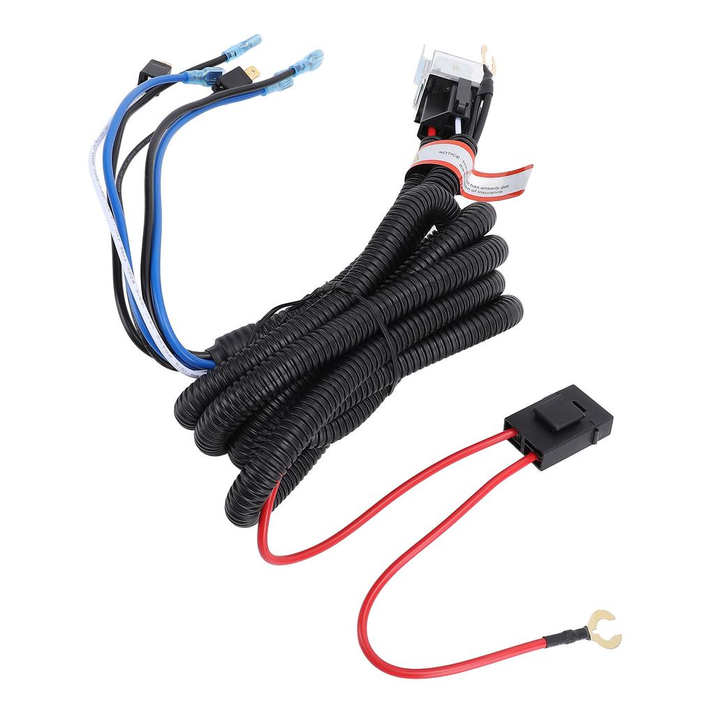 Horn Wiring Harness Relay Kit 80A 4 Pin Spst Normally Open Speaker Wiring Harness Relay Kit for Car Truck SUV RV ATV