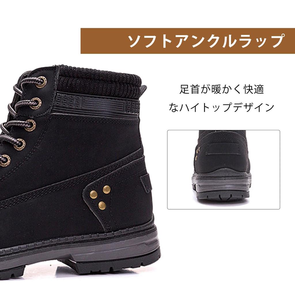 Leather Work Plus Leather English Platform [ziitop] Women's Autumn/Winter High-Top Boots, Size, Women's Shoes, Style, High-Top, Sole, Non-Slip