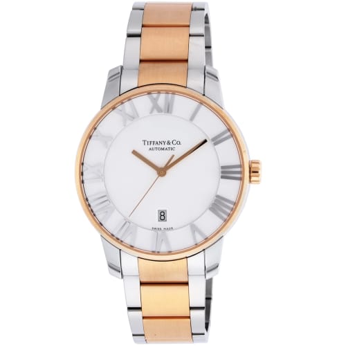 

Tiffany Atlas Dome Men s Watch, Silver Dial, Automatic, Water Resistant, Z1810.68.13A21A00A, Multicolor