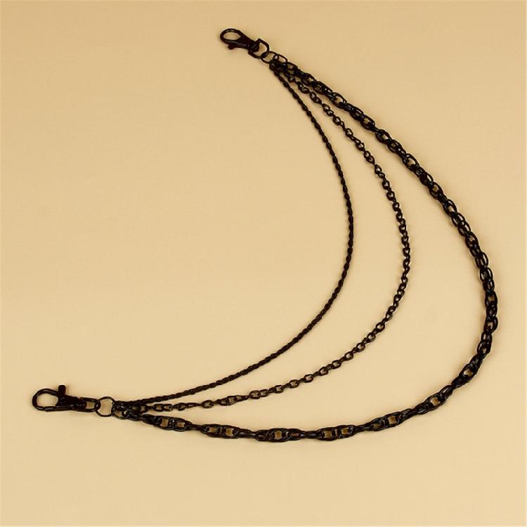 High Street Fashion Black Chain Versatile Black Chain for Men’s Fashion Enhancing Overall Look for Various Event