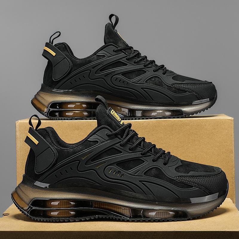 

Мужская обувь осень спорт и отдых бег амортизация воздушная подушка увеличение роста молодежная универсальная кроссовки «Дарт Вейдер» для папы 46