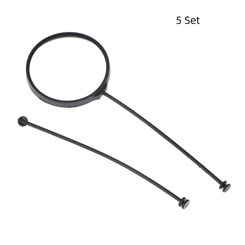 1 set bil bränsletanklock snöre anti-förlorad lina för W222 W117 X156 W253 W176 W246 W205 W213 A2214700605 Tillbehör