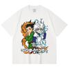 230 Gsm 100% Cotton HXH V7 Gon Killua Print Unisex Heavy Cotton T Shirt