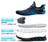 SUADEX Stylish Safety Safety Work Shoes for Construction Steel Toe Cap with Abrasion Puncture and Slip Size Sneakers, Blue, Sites, Breathable, Kevlar,
