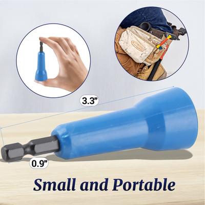 Wire Twisting Tool Wire Twisting Tool Drill Wire Twisting Bit Nylon 1/4in Chuck Accessories for Working Storage
