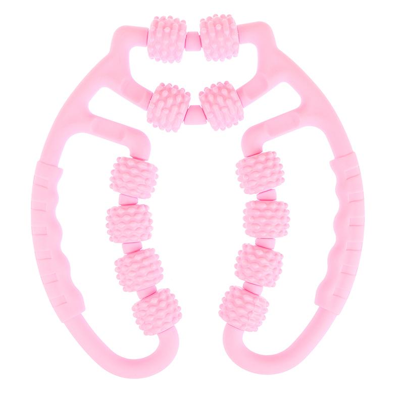 

Кольцевой зажим для ног Массажер Расслабляющий ролик для ног Роликовый бар Йога Красивый массажер для ног Кольцевой зажим для ног розовый