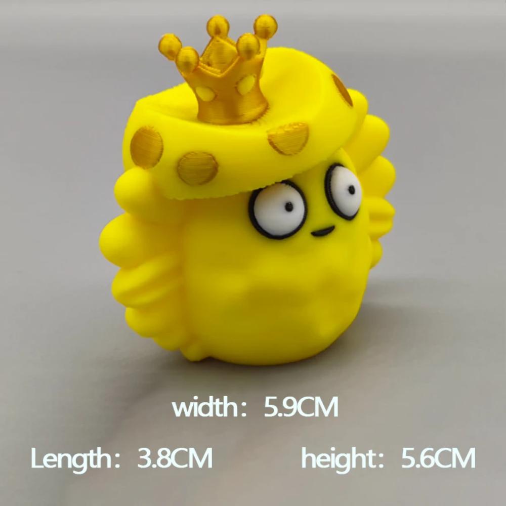 3D-gedrucktes Kinderspielzeug Zombie-Erbsen Nüsse Sonnenblumen Schützen Kakteen Pflanzen Schreibtischornamente Modelle Spielzubehör Geschenke DIY