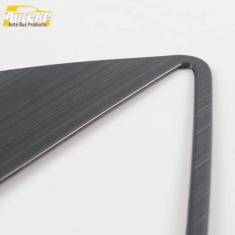 18 CC Audio Decorative Door Speaker Cover: Stainless Steel Ring Frame for Car Accessories