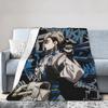 Zanka Gachiakuta Anime Blanket Coral Fleece Plush Summer  Multi-function Soft Throw Blankets for Home Couch Bedspreads