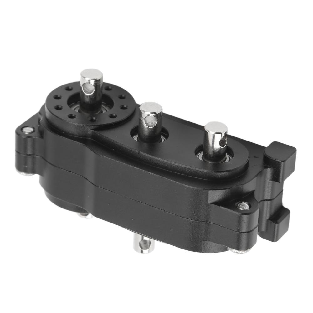 313mm 2 Speed Gearbox Compact Metal Transfer Case for SCX10 1/10 RC Crawler Car For RC Crawler Car