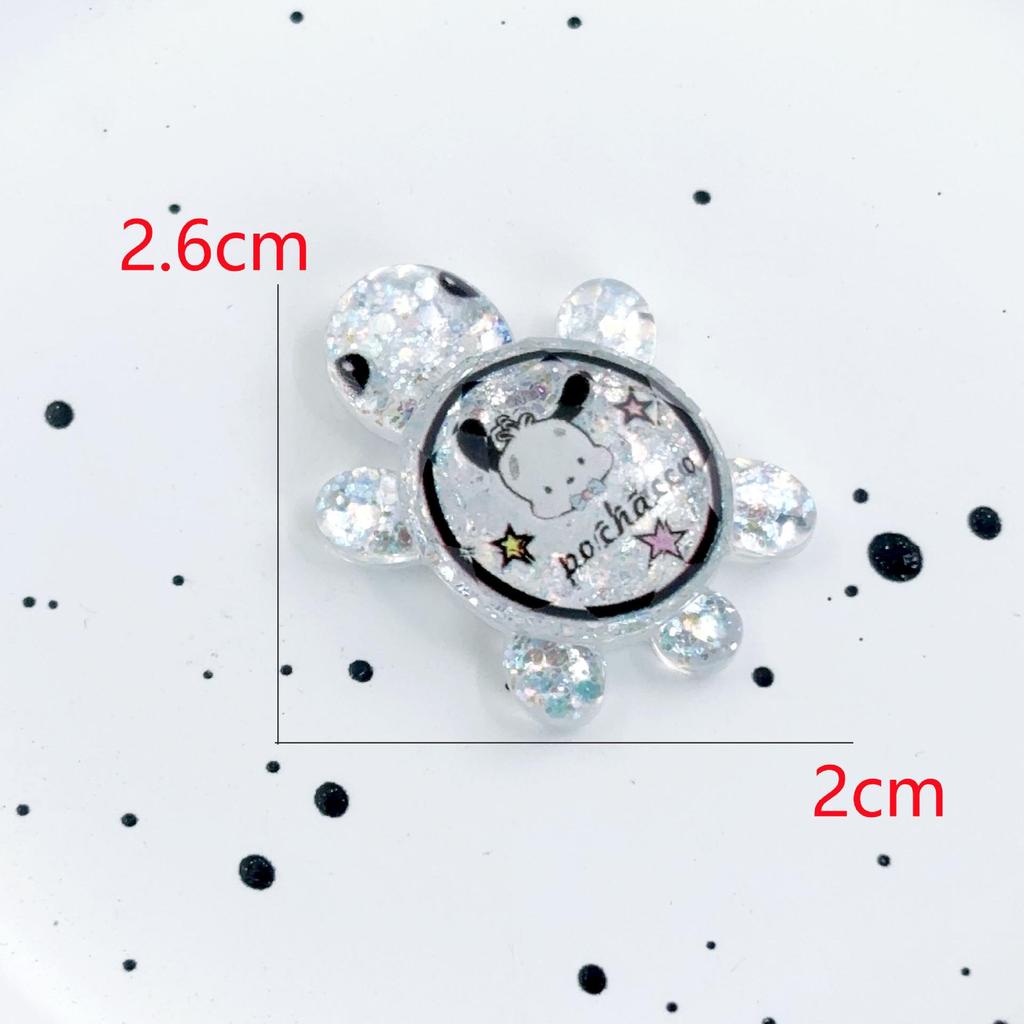 Flashing Resin Luminous Turtle Ornaments - Large & Small DIY Accessories