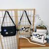 Large-capacity Student Class Oblique Span Bag Female Harajuku Tooling Nylon Bag Versatile Simple Messenger Bag