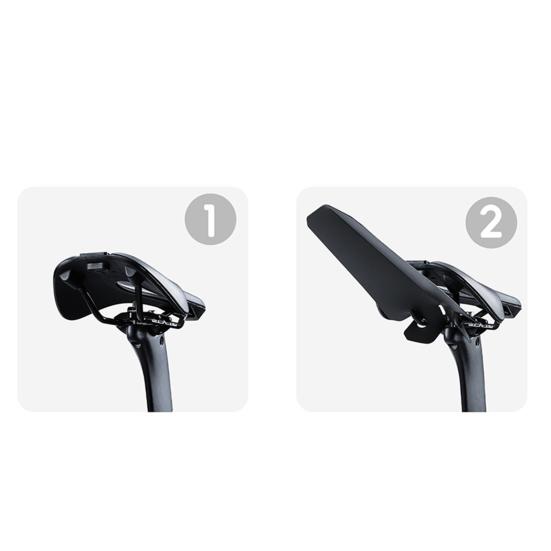 Bicycle Saddle Fender Waterproof Lightweight Universal MTB Mountain Road Bike Seat Rear Mud Splash Guard Mudflap Bike Accessories