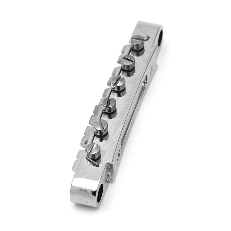 Electric Guitar Roller Bridge & Tailpiece for ES335: Complete Upper & Lower Saddles Set
