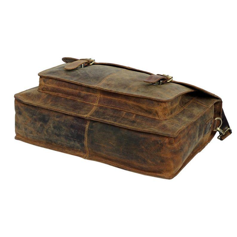 Personalizovaná aktovka z pravé buvolí kůže Laptop Messenger Taška Počítačová brašna Ručně vyráběné tašky pro muže taška přes rameno taška do školy Velká