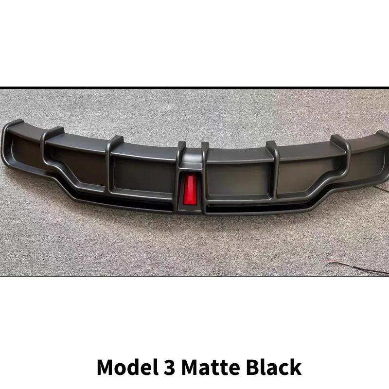 

For Tesla Model 3/Y 2016 2017 2018 2019 2020 2021 2022 2023Rear Bumper Lip Diffuser Spoiler Tuning Modification Exterior BodyKit