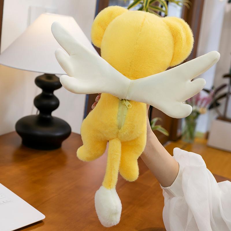 Wings can fly doll girl Sakura magnetic hug animal doll plush toy doll