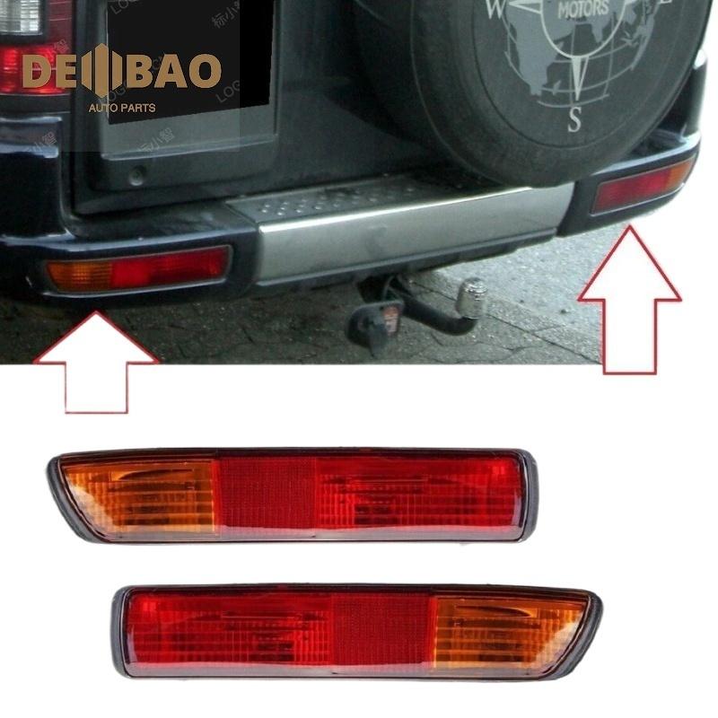 MR508783 2PCS  REAR BUMPER LOWER LIGHT LAMPS For MITSUBISHI PAJERO MONTERO 2000-2003 MR570141 MR570142 MR508784