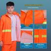 High-Visibility Reflective Rain Suit Set