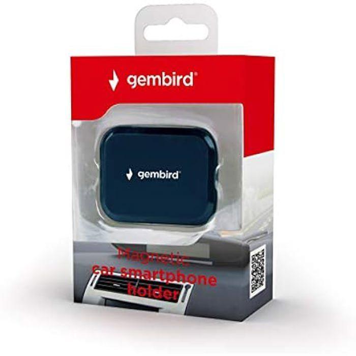 Support de téléphone - GEMBIRD - TA-CHM-01 - Magnétique - Rotation 360° - Noir