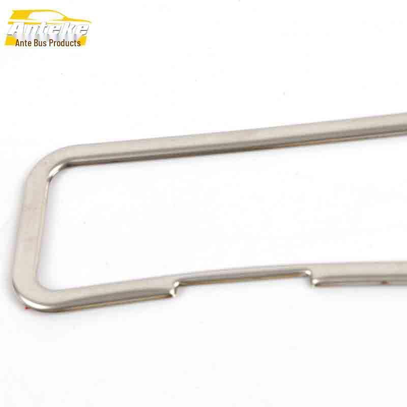 Envision Middle Small Storage Box Bright Ring Stainless Steel Decorative Sticker Accessory