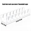 Hat Display Stand Hat Rack Hat Stand For 7 Baseball Caps No Installation Required Acrylic Hat Organizer For Dresser Closet