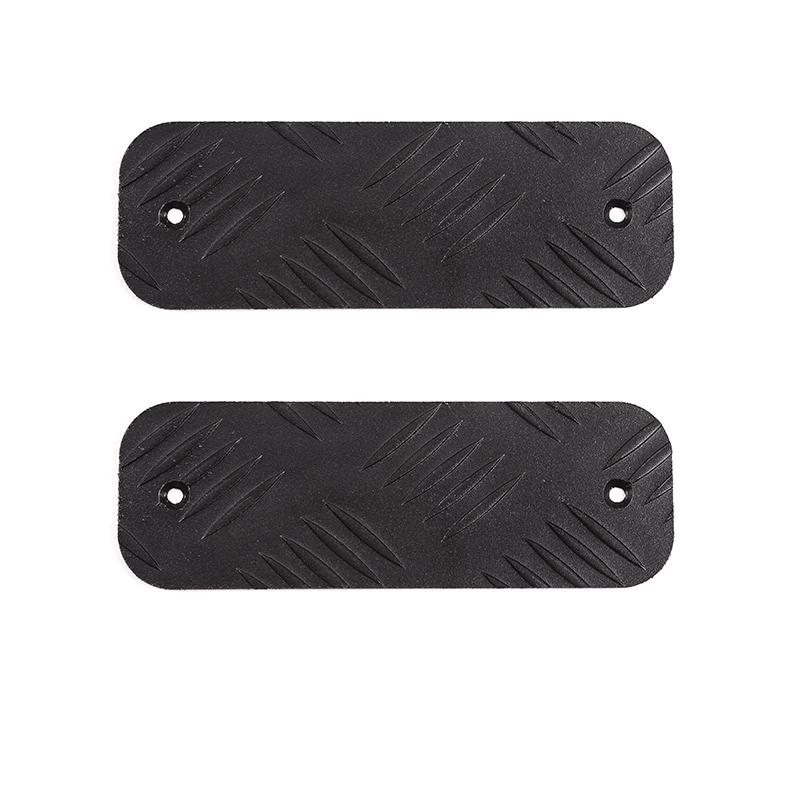 

Для Land Rover Defender 110 130 2004-2018 алюминиевый сплав автомобиля внешний передний бампер защитная наклейка модификация Замена чёрный