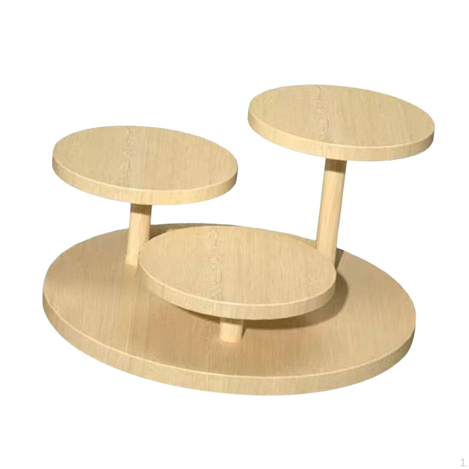 

Подставка для дисплея, 3-х уровневая стойка для хранения торта, органайзер для макияжа для фигуры кекса 3 Layer