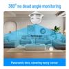 V380 Indoor Panoramic VR Fisheye Wireless Full-Color HD Night Vision Security Camera