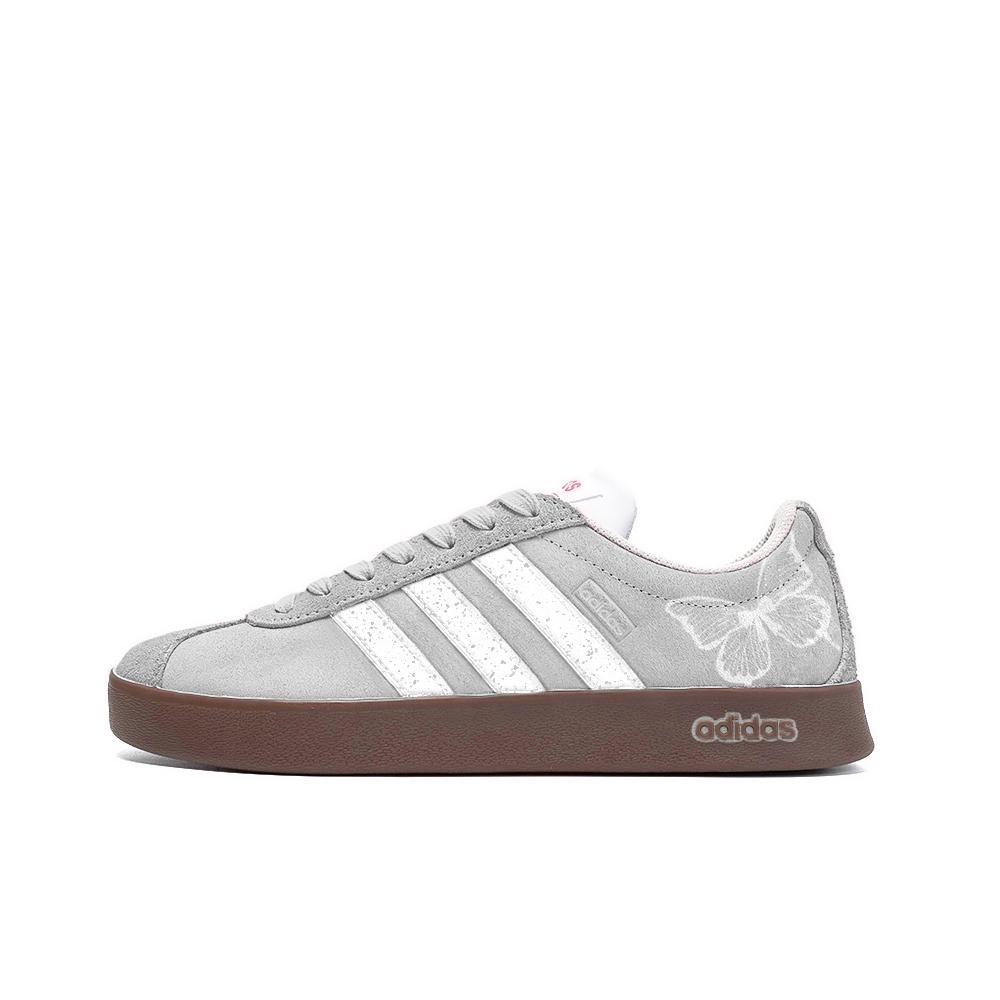 

Adidas Neo Скользкие Устойчивые к истиранию Низкие Кеды для Скейтбординга Унисекс Серый Белый HQ1802(Команда676-) 44⅔