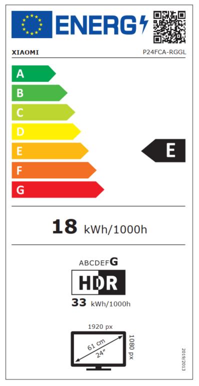 Xiaomi G24i EU | 23.8"" | IPS | FHD | 16:9 | 180Hz | 1ms | 1920 x 1080 Pixel | HDMI-Anschlüsse 1