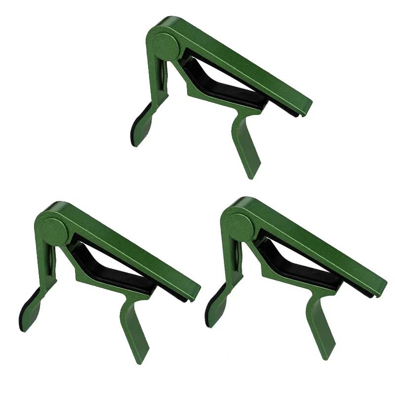 Guitar Capo for Acoustic and Electric Guitars Single Handed Capos Black