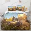 PUBG Bedding Set Single Twin Full Queen King Size Bed Set Adult Kid Bedroom Duvet Cover Sets 3D Print Game Bed Sheet Set