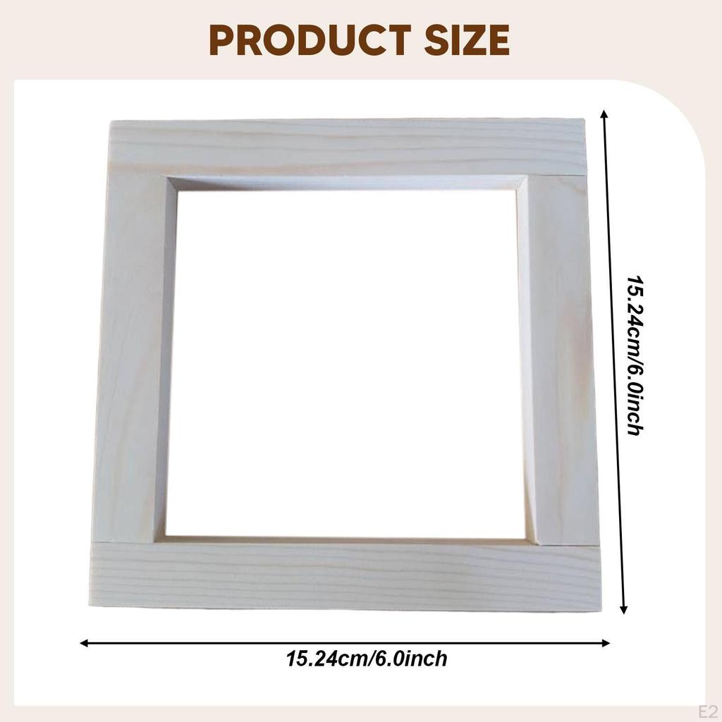 Keilrahmen für Nadelspitzleinen-Spleißen Stickrahmen Heim Sofa Seite,