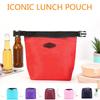 1PC Thermal Insulated Lunch Bag Portable Oxford Cloth Cooler Lunch Box Storage Bag Portable Picinic Food Bento Container