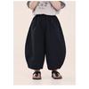 Boys Young Kids Loose Solid Casual Summer Cropped Pants