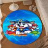 Paw Patrol: Heroic Rescue Round Mat Home Decor, Chair Rug For livingroom,Bedroom, Doormat Home Decor Birthday Gift Christmas Gifts