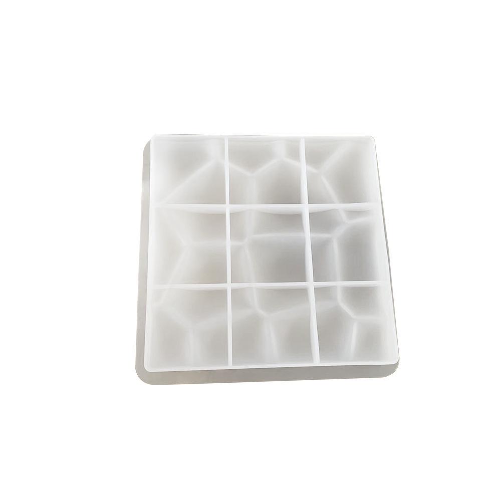 Geometric Silicone Mold for DIY Earring Display and Cement Tray