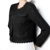 Spring And Autumn Women's Cardigan Temperament Slim Suit Lace Short Jacket
