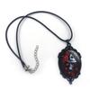 Red Rose Black Skull Oval Women's Versatile Accessories New Fashion Pendant Necklace