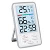 GXSTWU Digital Temperature and Humidity Indoor Thermometer with or Tabletop Magnetic Comfort Level Clock LCD Rainy Season Heatstroke Skin Flu Health