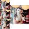 Peanut Penguin Plush Keychain With Charm And Soft Short Plush For Bag Decor